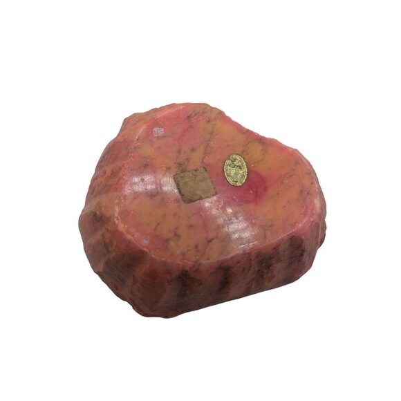 Genuine Alabaster Ashtray Made in Italy. Hand Carved Heavy Ashtray. - Picture 10 of 10